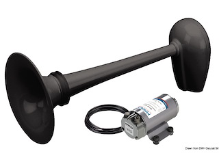 Tromba Nera omologata RINA fino a 20m 12 V