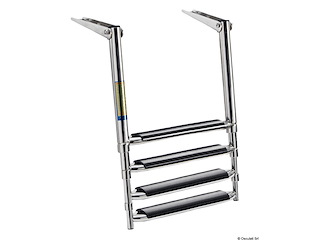Scaletta telescopica BIG per plancetta 4 gradini