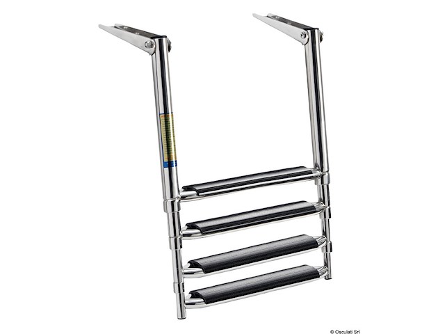 Scaletta telescopica BIG per plancetta 4 gradini
