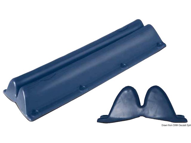 Protezione per pontile 1000 mm blu