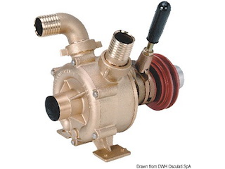 Pompa autoaspirante in bronzo 230 l/min