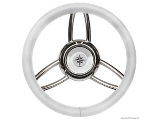 Volante Bliz poliuretano morbido bianco