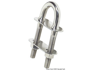 Cavallotto inox 200 x 15,8 mm