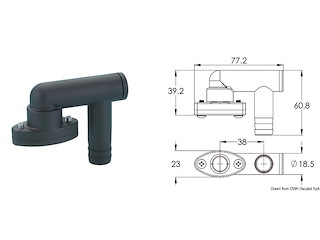 Trappola per sfiato Ø 16 mm