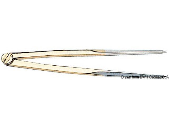 Compasso ottone 177 mm lungo