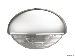 Luce cortesia ad incasso cromata LED bianco