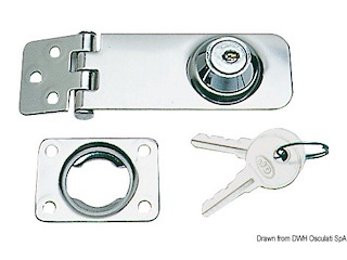 Chiusura inox 105x30