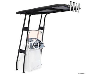 T-Top professionale 2000x1400 nero con telo nero