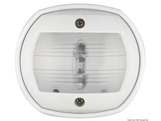 Fanale a led poppa carcassa bianca