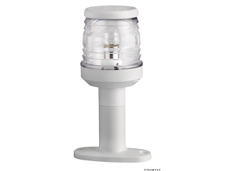 Fanale testa albero con base bianco