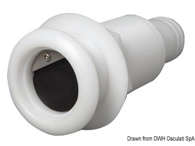 Scarico nylon 2" 1/4 mm 38 con valvola non ritorno