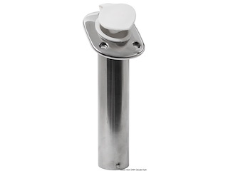 Portacanne incasso inox 42 mm 60°