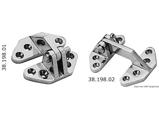Cerniera per boccaporti 67x73