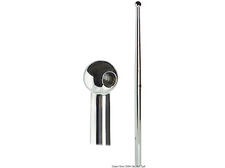 Candeliere inox 450 mm