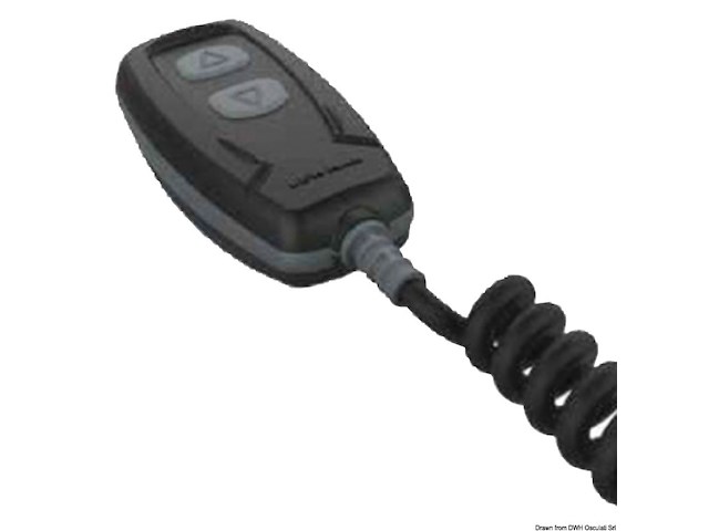Pulsantiera a due tasti con cavo estendibile Wired windlass remote