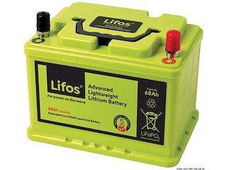 Batterie al litio Lifos 12,8 V 68 Ah