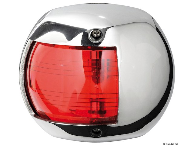 Luce di via Classic 20 LED - 112,5° sinistro calotta inox