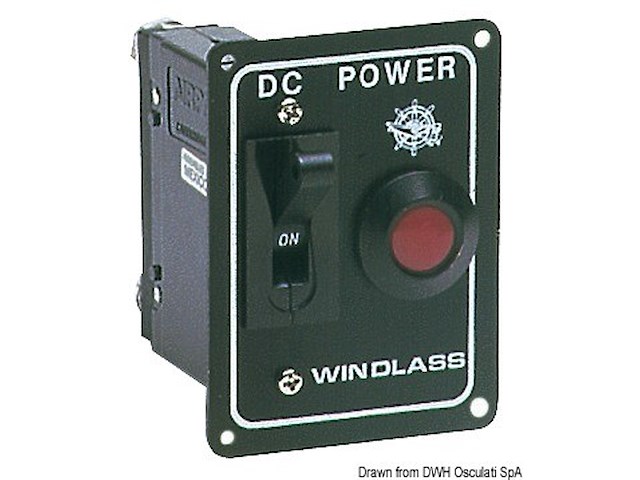 Pannello con interruttore di sicurezza 100 A