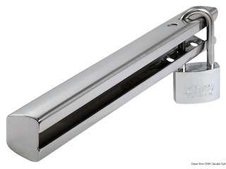 Antifurto inox x motori 230 mm