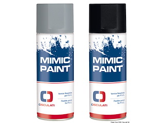 MIMIC PAINT spray rinnova pvc RAL 9005 nero 400 ml
