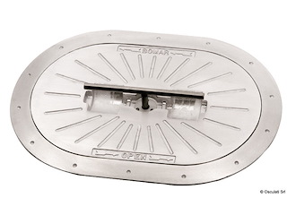 Portello d'ispezione stagno in alluminio