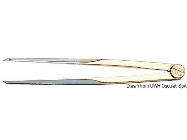 Compasso ottone 145 mm corto