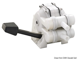 Pompa a pedale per lavello