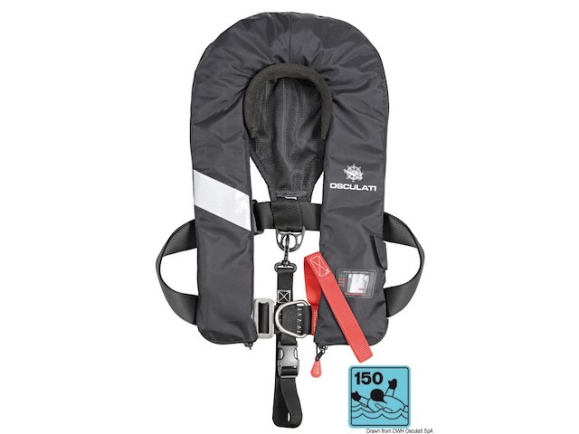 Salvagente autogonfiabile 180 N Premium