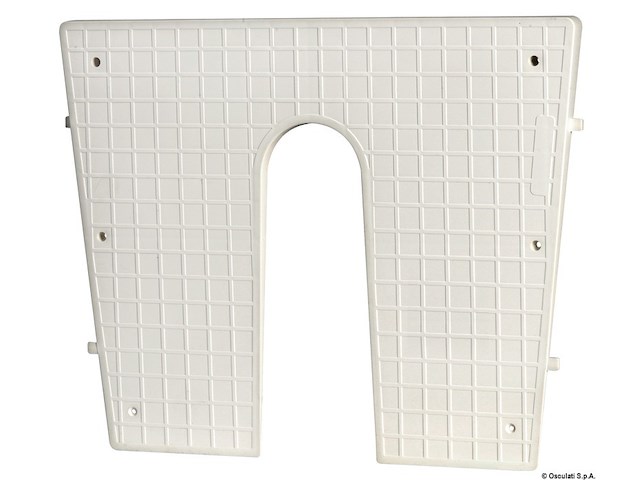 Tavoletta proteggi poppa plastica 45 x 36 cm