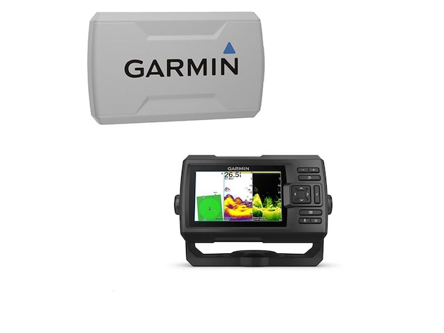GARMIN STRIKER Vivid 5cv ecoscandaglio con trasduttore GT20-TM e COVER art 010-02551-01(Anche in comode rate a tasso 0)