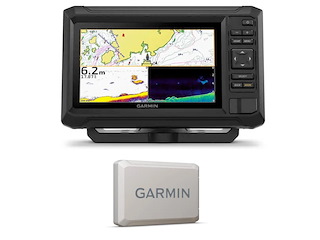 GARMIN Chartplotter ECHOMAP UHD2 72cv con GT20-TM con COVER art 010-02593-01-cov(Anche in comode rate a tasso 0)
