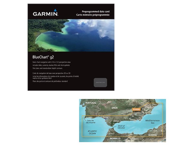 Alicante-Cabo de Sao Vicente - Bluechart G2 HD Garmin Cartografia-SD/MICRO SD ART. 010-C0799-20