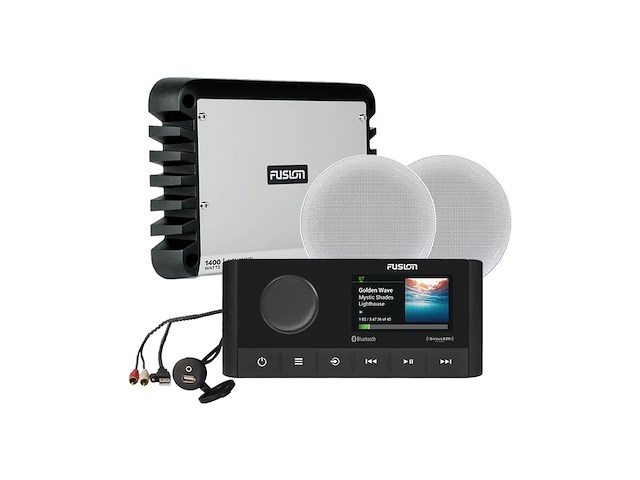 FUSION MS-RA210 Stereo nautico con bundle audio 1400W MEDIUM LEVEL(Anche in comode rate a tasso 0)