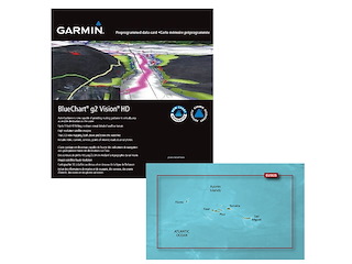 Isole Azzorre - Bluechart G2 Vision HD Garmin Cartografia-SD/MICRO SD 010-C0846-00