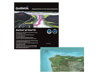 Galicia / Asturias - Bluechart G2 Vision HD Garmin Cartografia-SD/MICRO SD 010-C0830-00