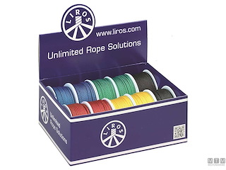 BOBINETTE DI TRECCIA LIROS IN POLIESTERE 4MM 5PZ