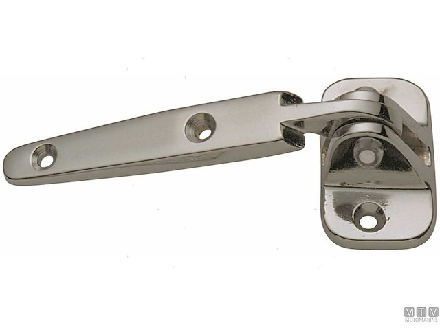 CERNIERA A SBALZO 58MM X 135MM H 40MM IN OTTONE LUCIDO