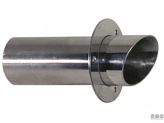 BOCCHETTONE SCARICO MTM L D100MM INOX 