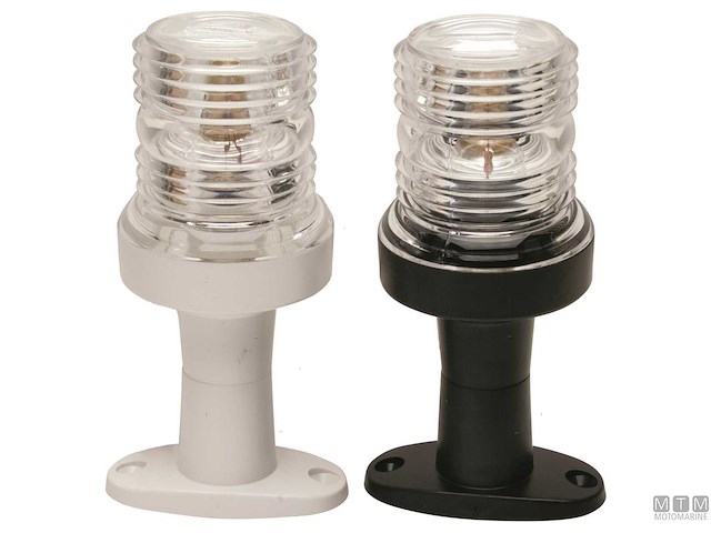 FANALE 360°12V CON BASE BIANCO