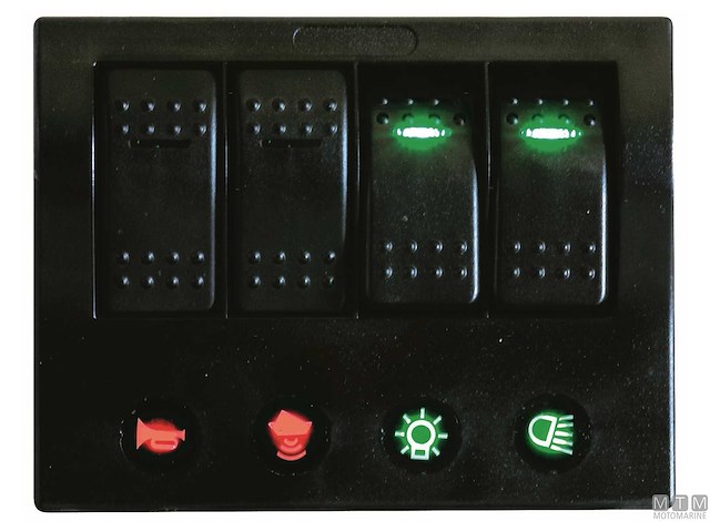 PANNELLO STARTECH 4 INTERRUTTORI