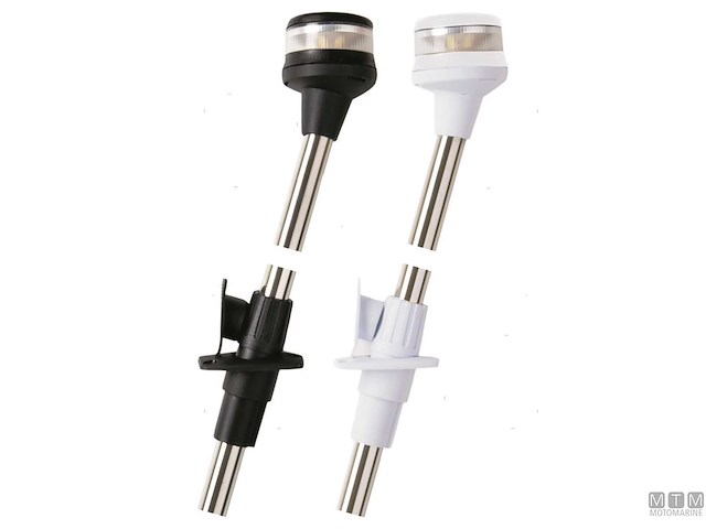 FANALE ASTA TEL LED H60CM BIANCO 20M