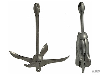 ANCORA OMBRELLO 6KG IN ACCIAIO ZINCATO A CALDO