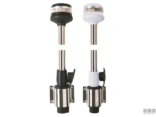 FANALE ASTA WALL LED H100CM NERO 20 