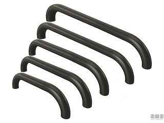 PASSAMANO ROCA INOX 450MM NERO 