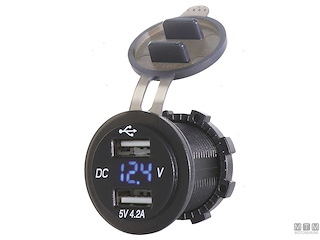 PRESA DUAL TYPE-C+USB+VOLT SOCKET