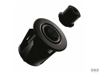 ARRESTO A SPINTA INCASSATO SNAP-IN D39MM H46MM