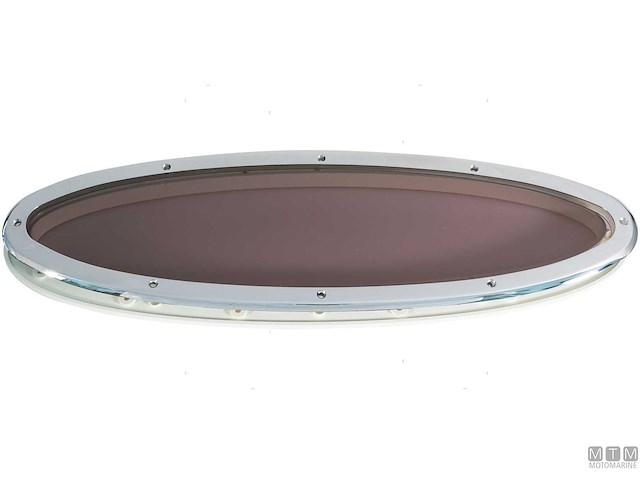 OBLO'OVALE FISSO MTM 198X457 INOX 