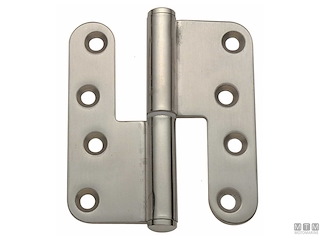 CERNIERA SFILABILE SINISTRA 110MM X 98MM IN ACCIAIO INOX 316