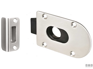 CHIUSURA INCASSATA A MOLLA  56X91MM IN ACCIAIO INOX 316