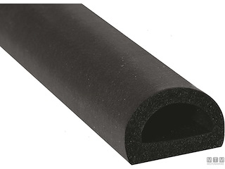 GUARNIZIONE TRIM-LOK DD RUBBER 5 MM 3M NERO 15 M